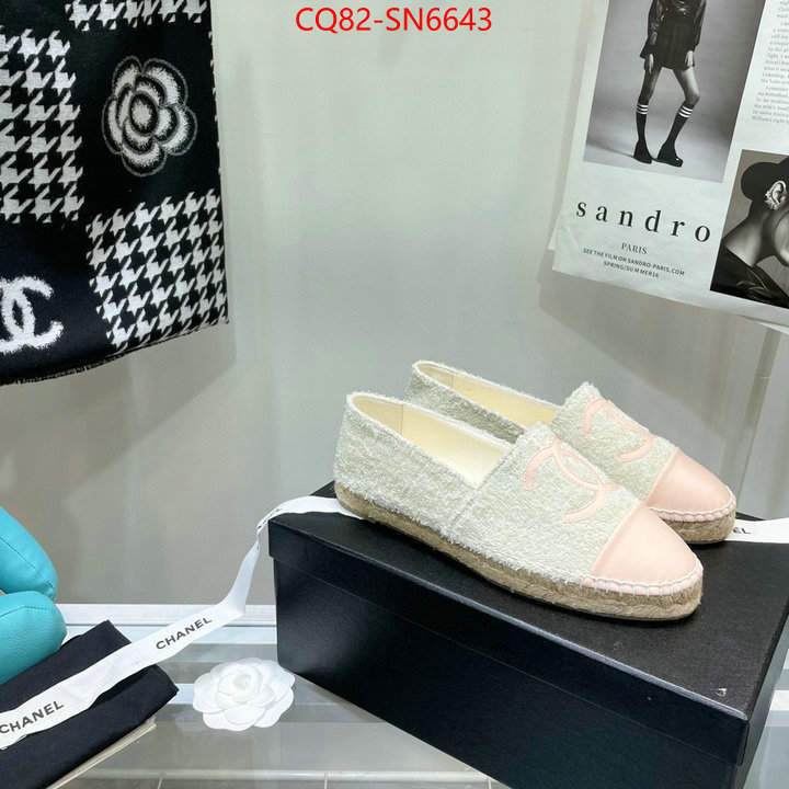 Women Shoes-Chanel,only sell high quality , ID: SN6643,$: 82USD