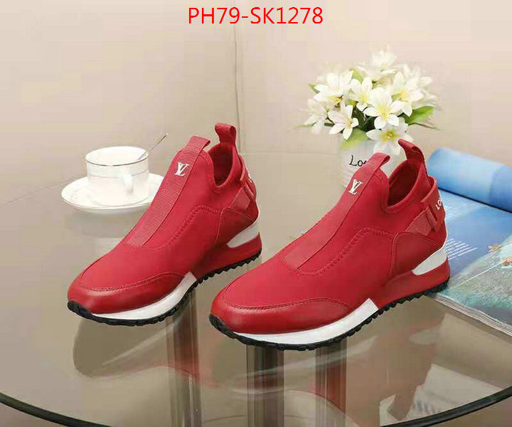 Women Shoes-LV,practical and versatile replica designer , ID: SK1278,$:79USD