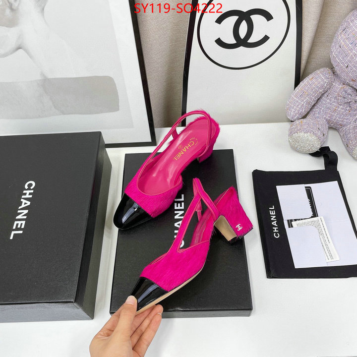 Women Shoes-Chanel,replica aaaaa designer , ID: SO4222,$: 119USD