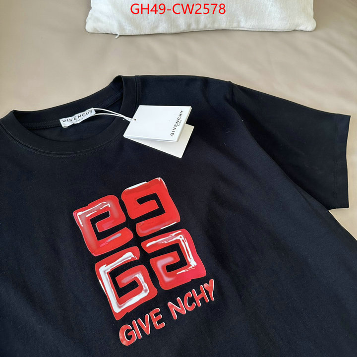 Clothing-Givenchy,best site for replica ,ID: CW2578,$: 49USD