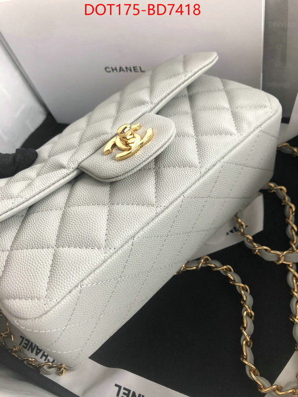 Chanel Bags(TOP)-Diagonal-,ID: BD7418,$: 175USD