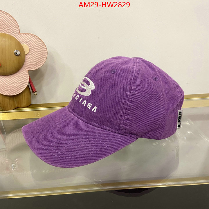 Cap (Hat)-Balenciaga,perfect quality designer replica , ID: HW2829,$: 29USD