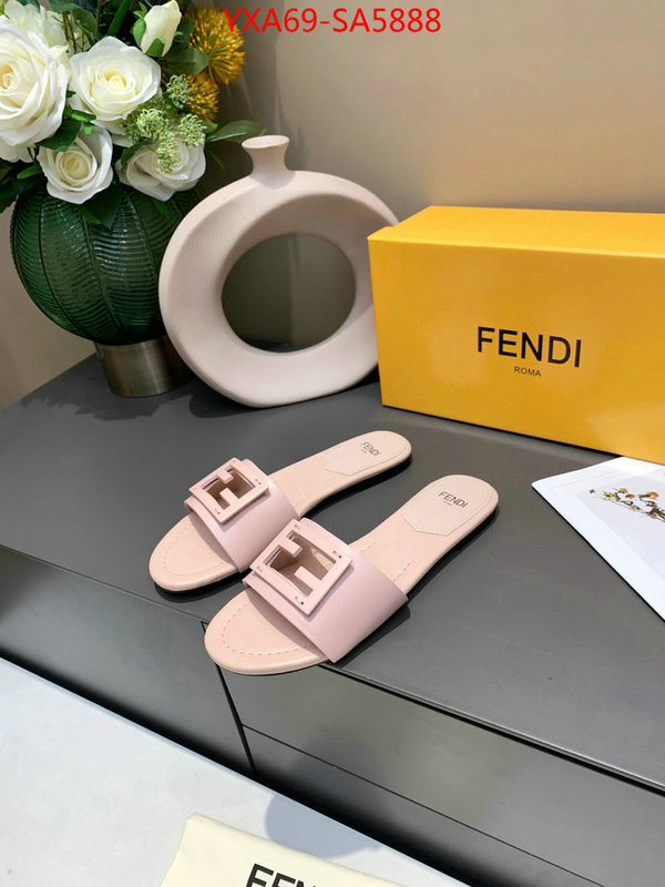 Women Shoes-Fendi,where can you buy replica , ID: SA5888,$: 69USD