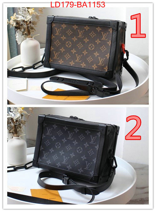 LV Bags(TOP)-Petite Malle-,ID: BA1153,$: 179USD