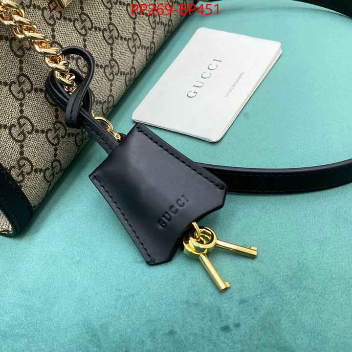 Gucci Bags(TOP)-Padlock-,what's the best place to buy replica ,ID: BP451,$:269USD