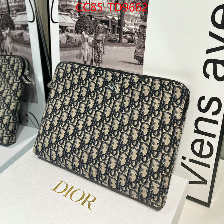 Dior Bags(TOP)-Wallet-,ID: TD9662,$: 85USD