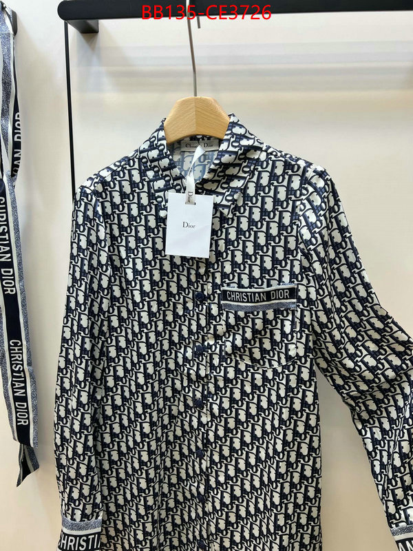 Clothing-Dior,quality replica ,ID: CE3726,$:135USD