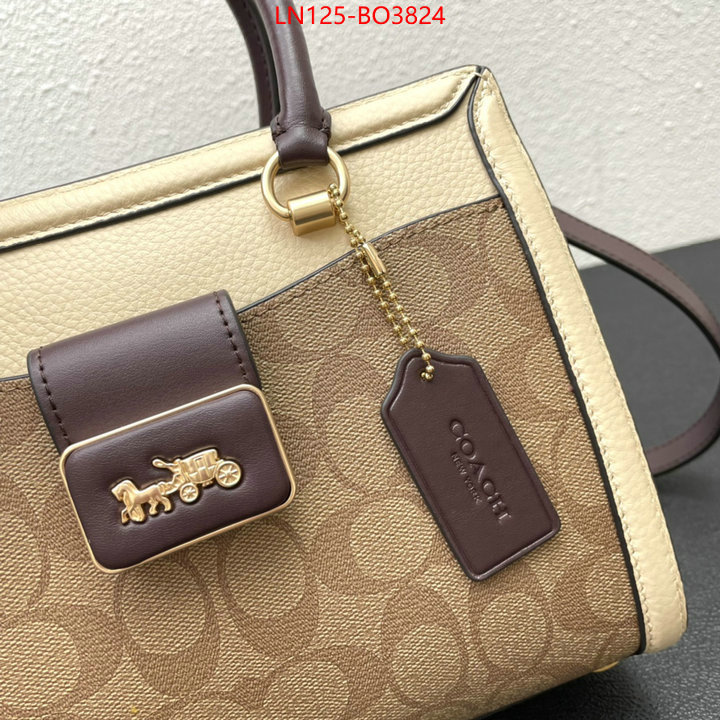 Coach Bags(4A)-Handbag-,knockoff ,ID: BO3824,$: 125USD