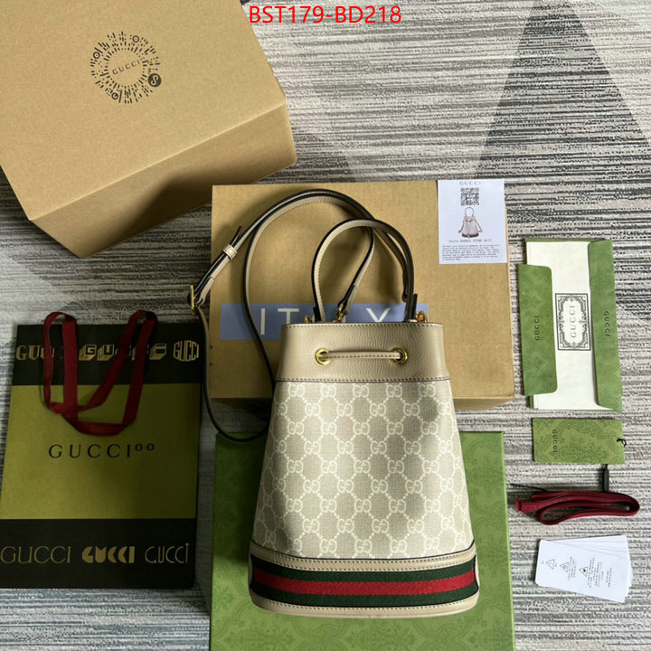 Gucci Bags(TOP)-Diagonal-,what best designer replicas ,ID: BD218,$: 179USD