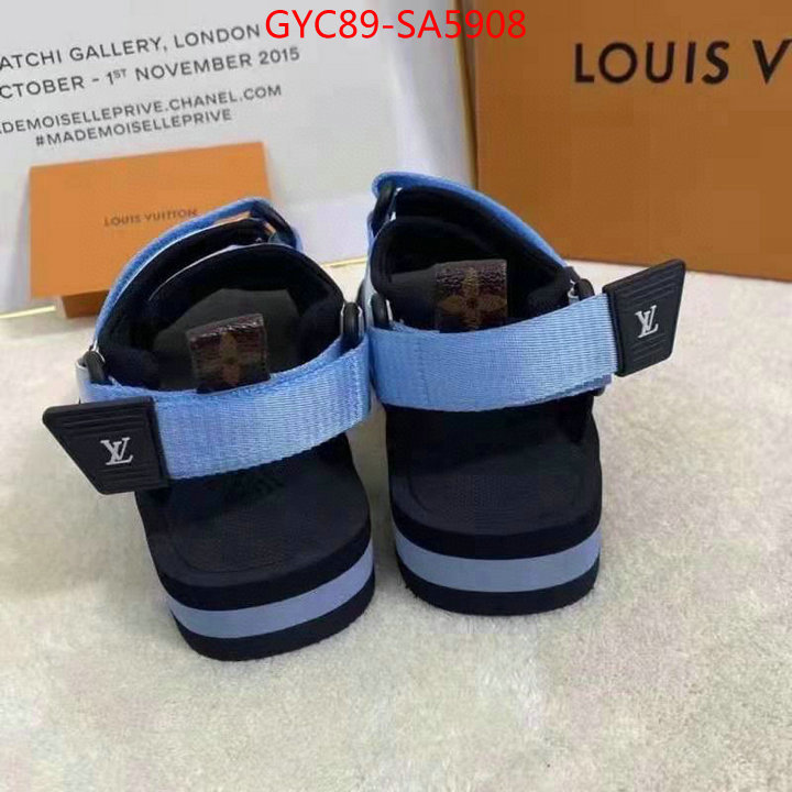 Women Shoes-LV,wholesale imitation designer replicas , ID: SA5908,$: 89USD