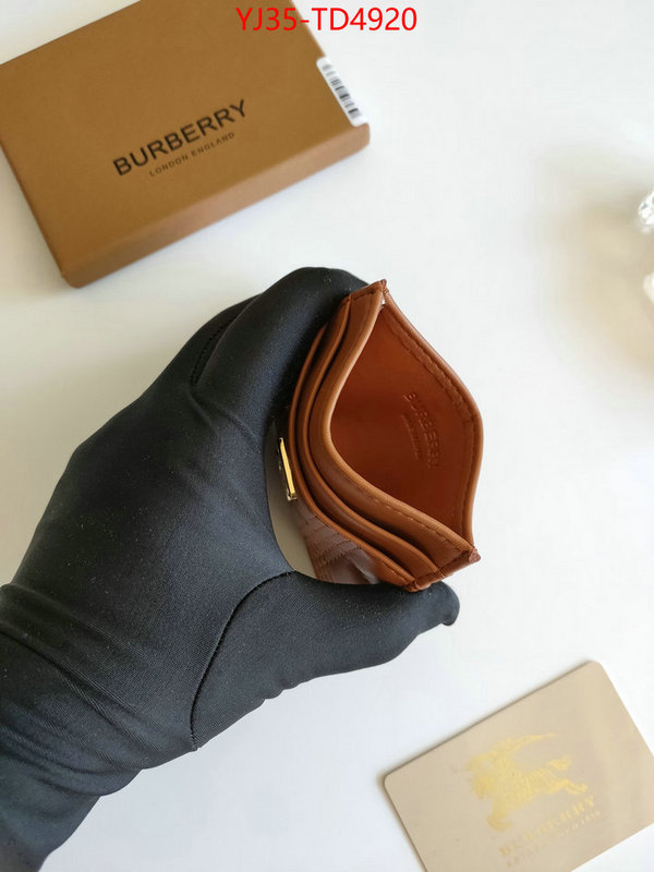 Burberry Bags(4A)-Wallet,best designer replica ,ID: TD4920,$: 35USD