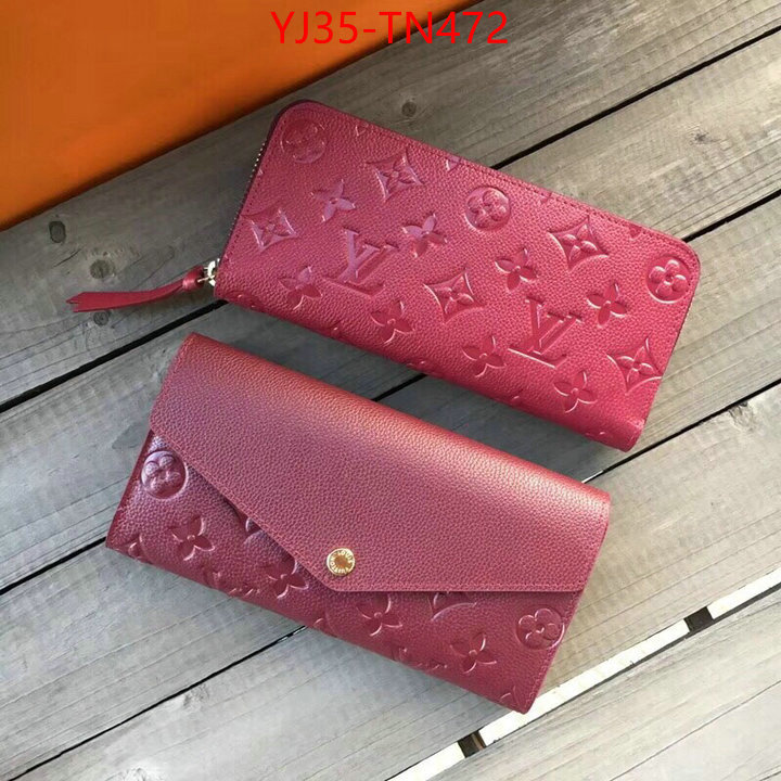 LV Bags(4A)-Wallet,ID: TN472,$: 35USD