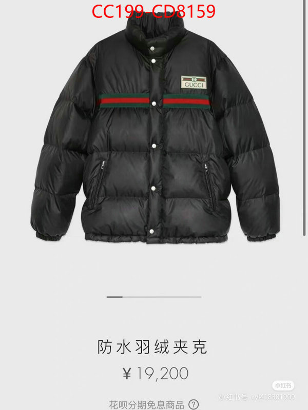 Down jacket Men-Gucci,replica for cheap , ID: CD8159,$: 199USD