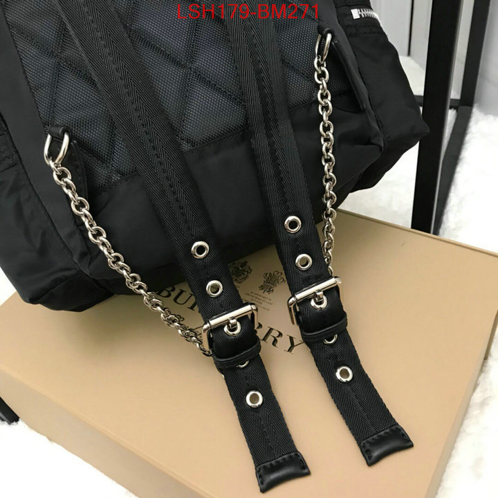 Burberry Bags(TOP)-Backpack-,buy top high quality replica ,ID: BM271,$:179USD