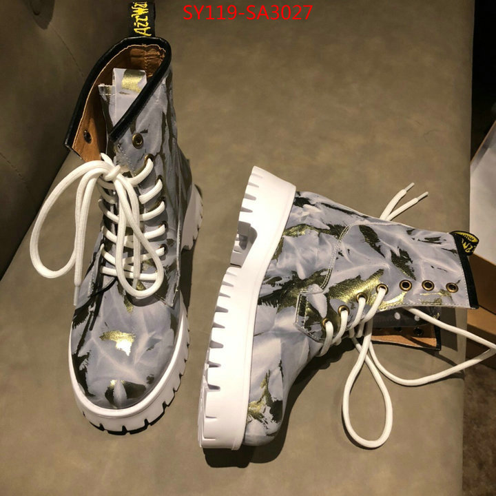 Women Shoes-DrMartens,mirror copy luxury , ID:SA3027,$: 119USD