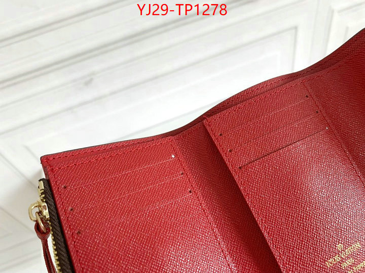 LV Bags(4A)-Wallet,ID: TP1278,$: 29USD