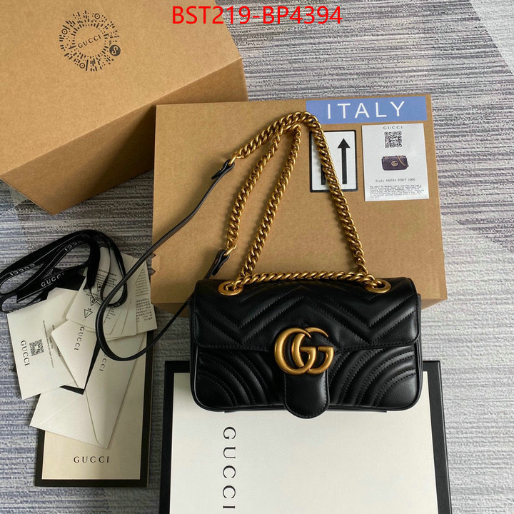 Gucci Bags(TOP)-Marmont,best quality fake ,ID: BP4394,$: 219USD