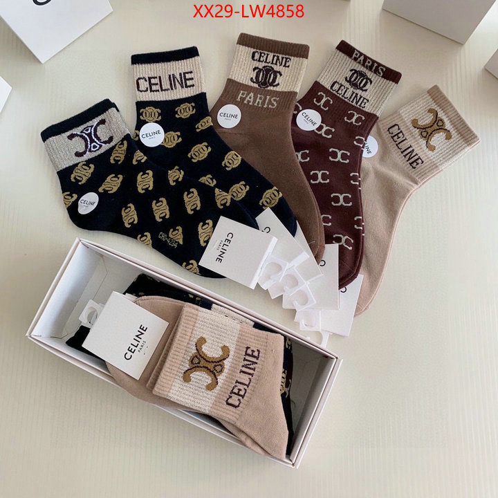 Sock-CELINE,replica sale online , ID: LW4858,$: 29USD