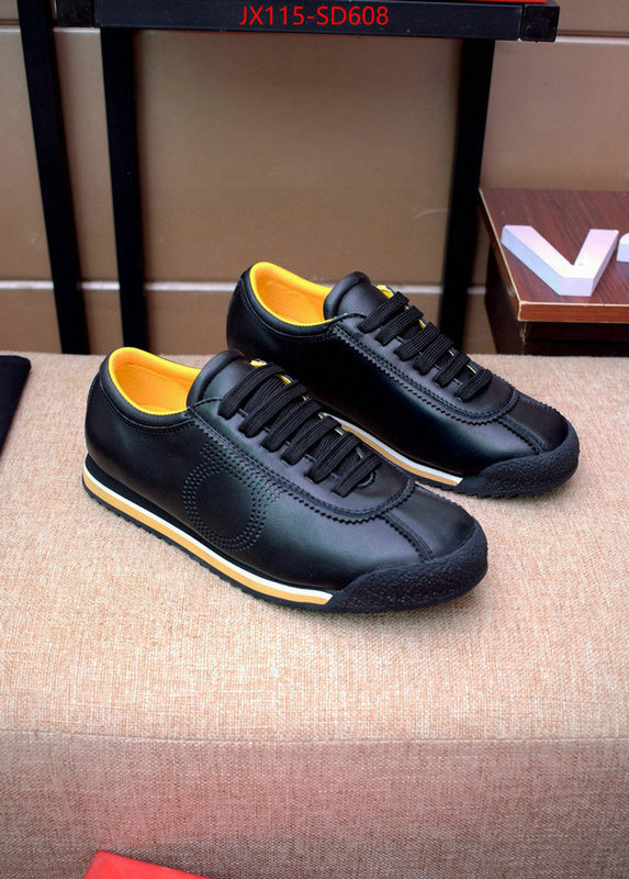 Men shoes-Ferragamo,what is a counter quality , ID: SD608,$: 115USD