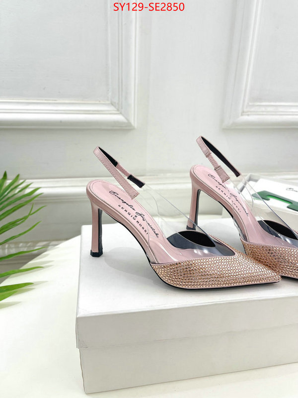 Women Shoes-Sergio Rossi,top sale ,luxury fashion replica designers , ID: SE2850,$: 129USD