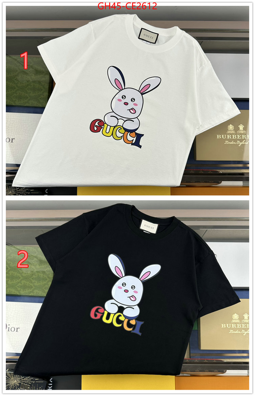 Clothing-Gucci,replica online , ID: CE2612,$: 45USD