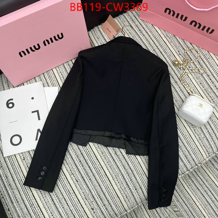 Clothing-MIU MIU,best wholesale replica , ID: CW3369,$: 119USD