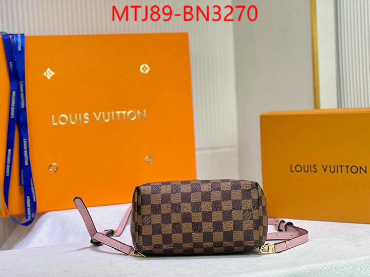 LV Bags(4A)-Backpack-,luxury fake ,ID: BN3270,$: 89USD