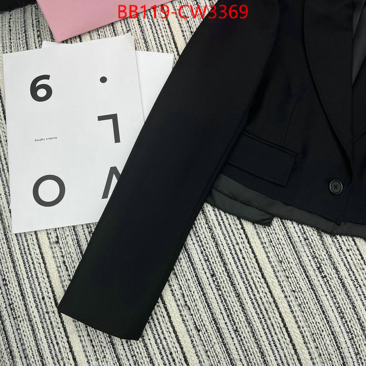 Clothing-MIU MIU,best wholesale replica , ID: CW3369,$: 119USD