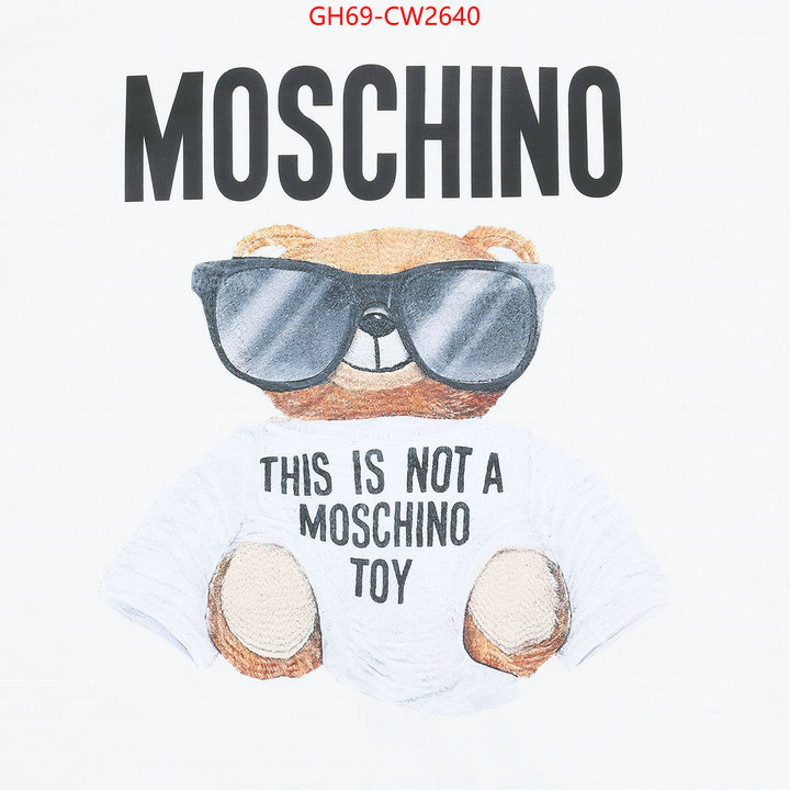 Clothing-Moschino,best quality fake , ID: CW2640,$: 69USD