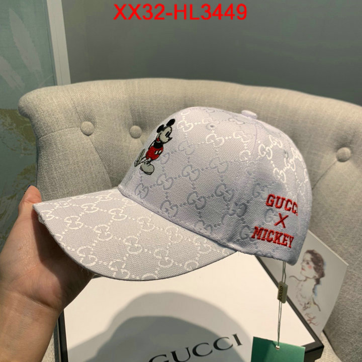 Cap (Hat)-Gucci,where to buy fakes , ID: HL3449,$: 32USD