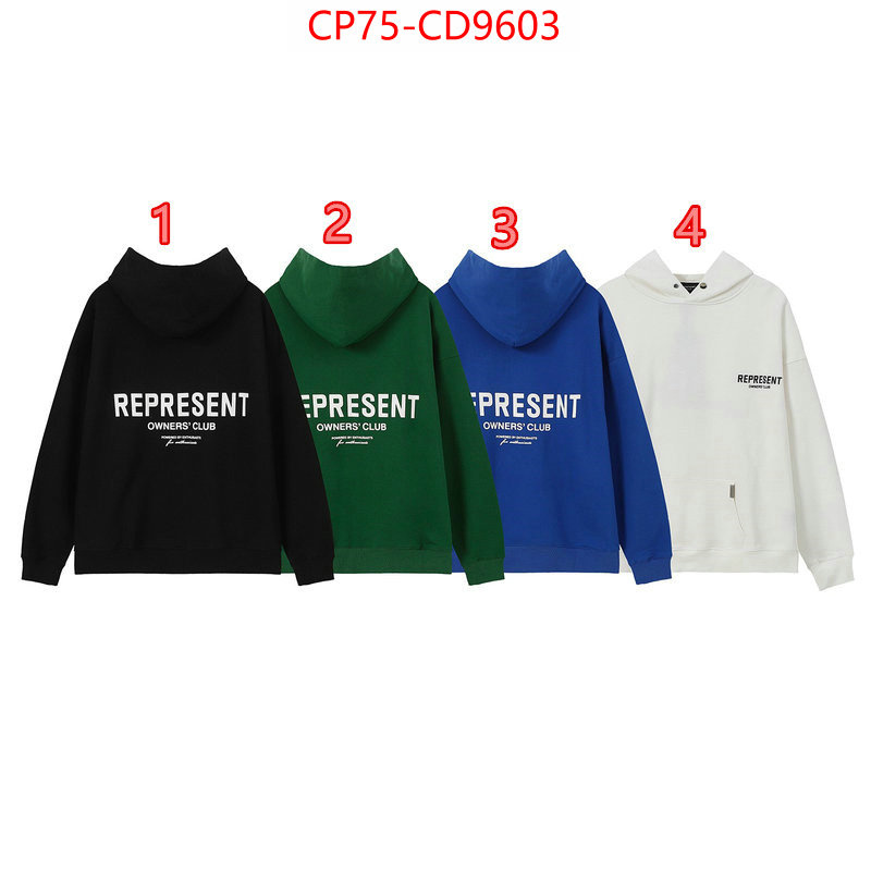 Clothing-REPRESENT,replcia cheap from china , ID: CD9603,$: 75USD