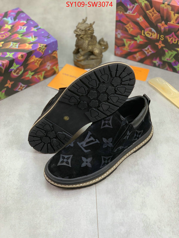 Men Shoes-LV,wholesale imitation designer replicas , ID: SW3074,$: 109USD