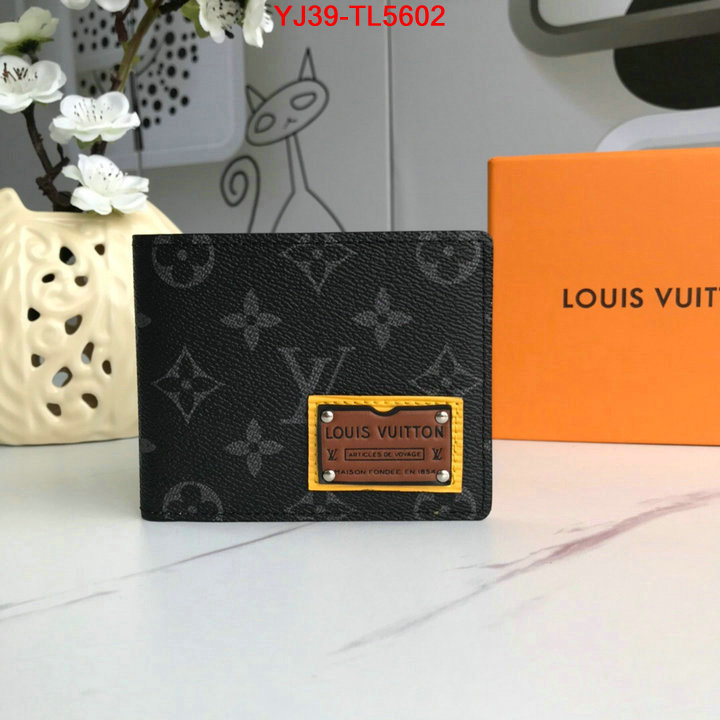 LV Bags(4A)-Wallet,ID: TL5602,$: 39USD