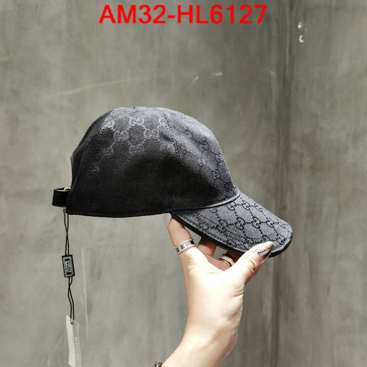 Cap (Hat)-Gucci,aaaaa quality replica , ID: HL6127,$: 32USD