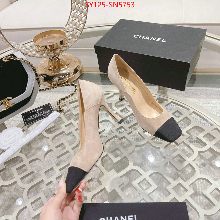 Women Shoes-Chanel,knockoff highest quality , ID: SN5753,$: 125USD