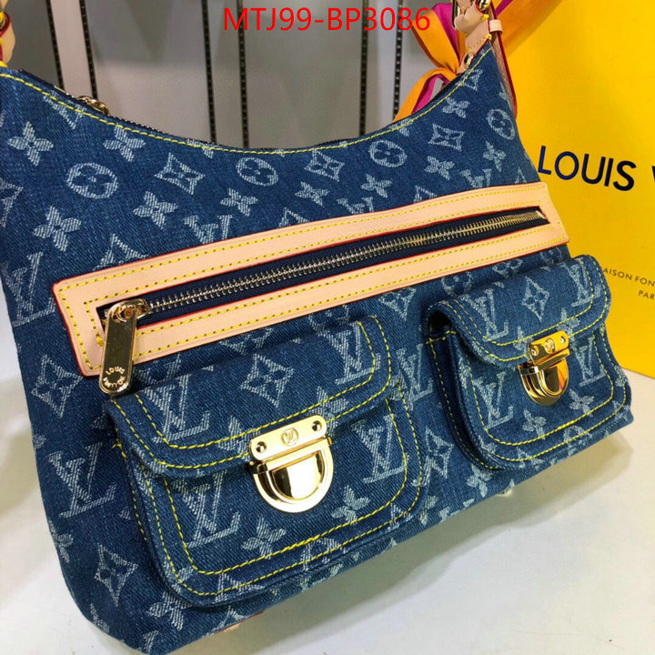 LV Bags(4A)-Handbag Collection-,ID: BP3086,$: 99USD