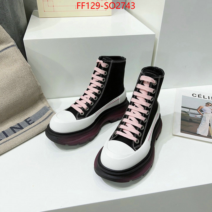 Women Shoes-Alexander McQueen,best quality designer , ID: SO2743,$: 129USD