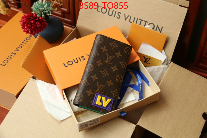 LV Bags(TOP)-Wallet,ID: TO855,$: 89USD