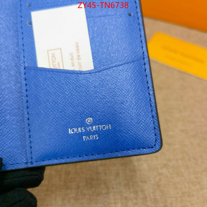 LV Bags(4A)-Wallet,ID: TN6738,$: 45USD
