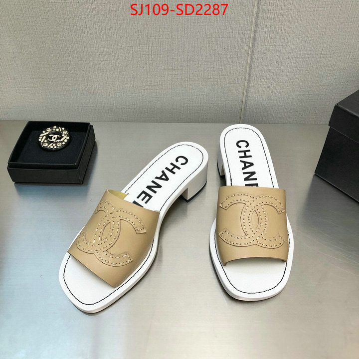 Women Shoes-Chanel,what is a 1:1 replica , ID: SD2287,$: 109USD