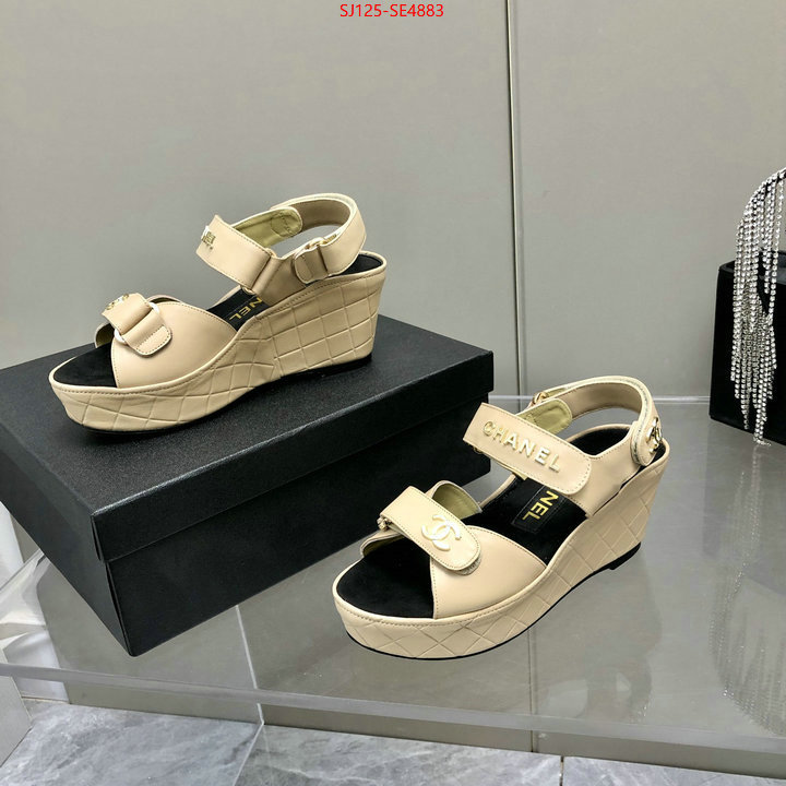 Women Shoes-Chanel,2023 luxury replicas , ID: SE4883,$: 125USD