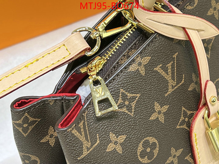 LV Bags(4A)-Handbag Collection-,what is a 1:1 replica ,ID: BO674,$: 95USD