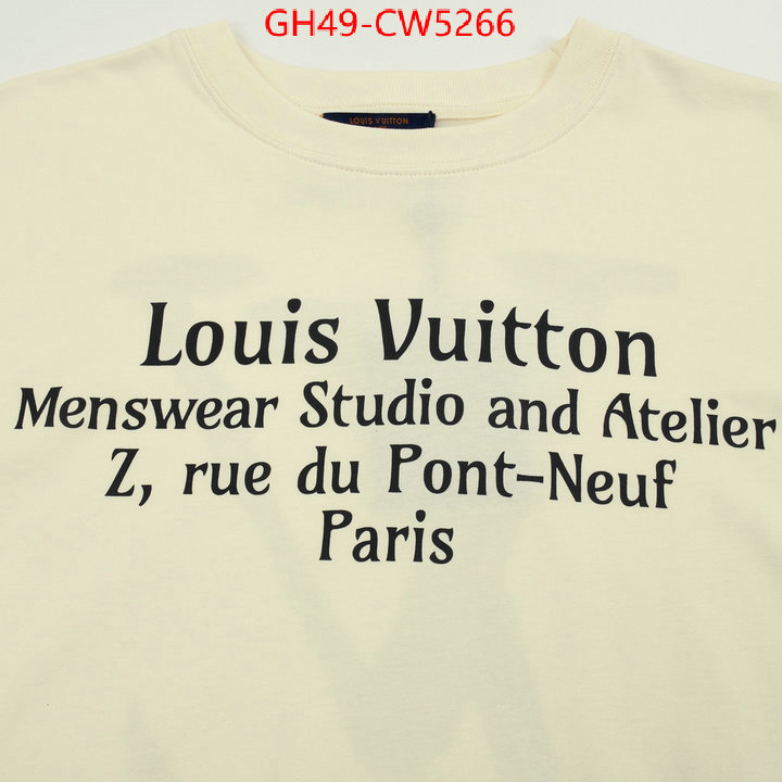 Clothing-LV,shop the best high authentic quality replica , ID: CW5266,$: 49USD