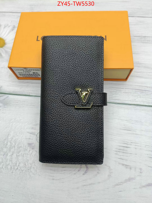 LV Bags(4A)-Wallet,fake aaaaa ,ID: TW5530,$: 45USD