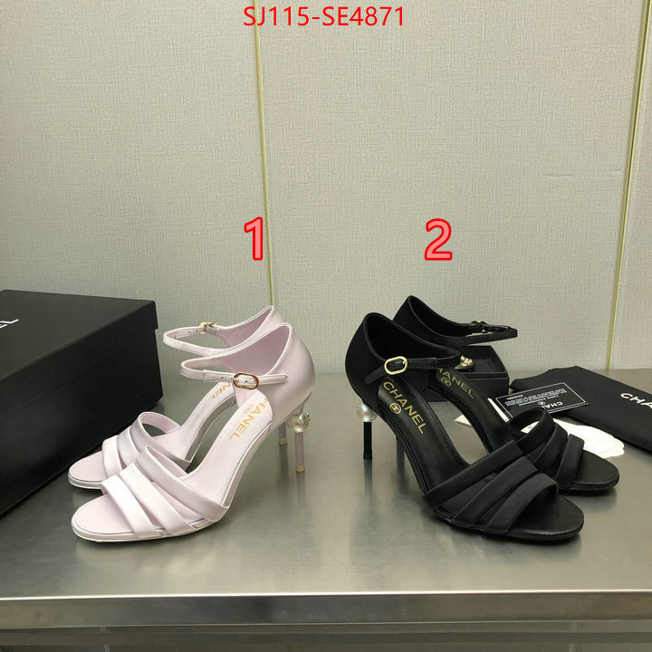 Women Shoes-Chanel,mirror copy luxury , ID: SE4871,$: 115USD