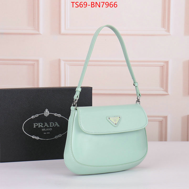 Prada Bags(4A)-Cleo,replica aaaaa designer ,ID: BN7966,$: 69USD