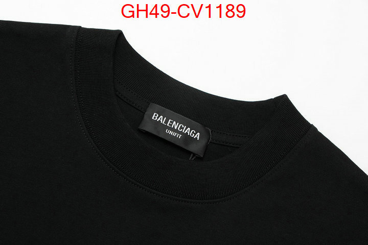 Clothing-Balenciaga,aaaaa , ID: CV1189,$: 49USD