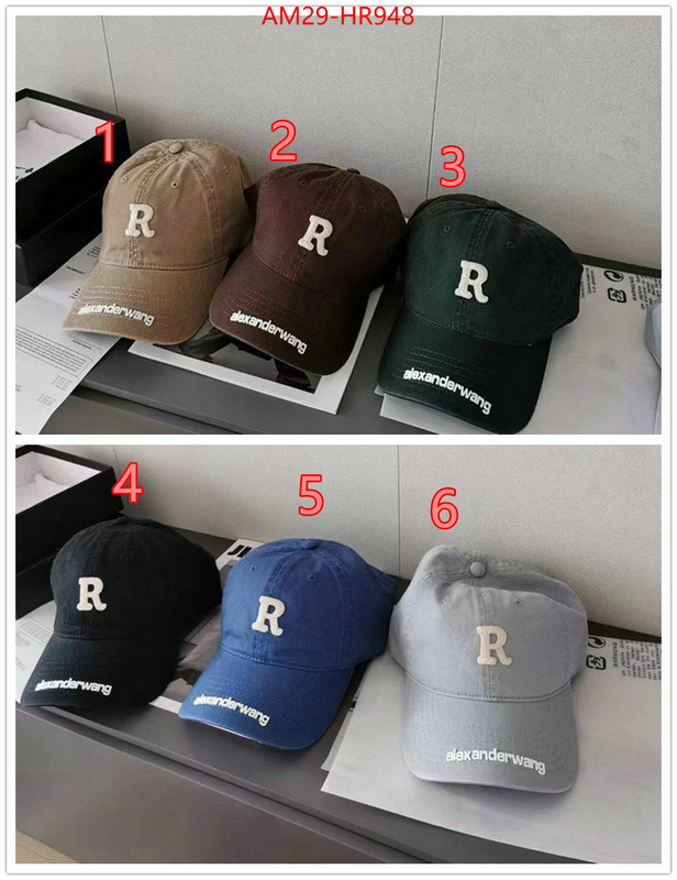 Cap (Hat)-Alexander Wang,fake cheap best online , ID: HR948,$: 29USD