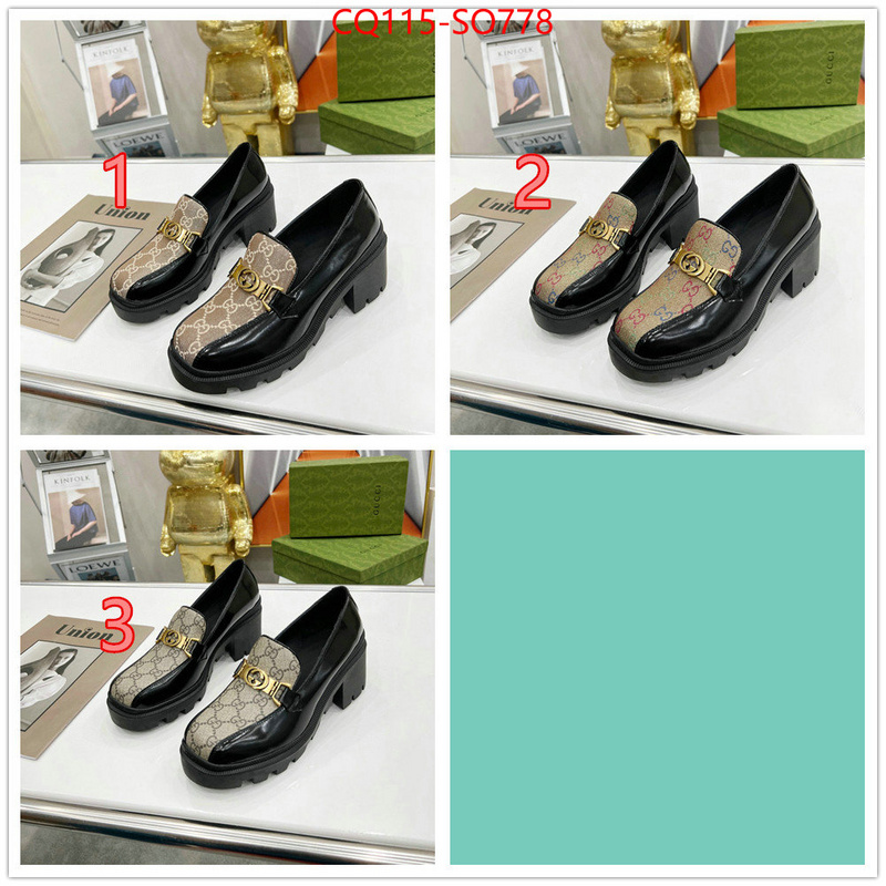 Women Shoes-Gucci,buy aaaaa cheap , ID: SO778,$: 115USD