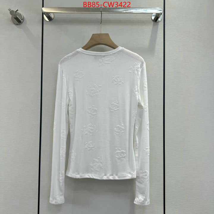 Clothing-Chanel,2023 replica wholesale cheap sales online , ID: CW3422,$: 85USD